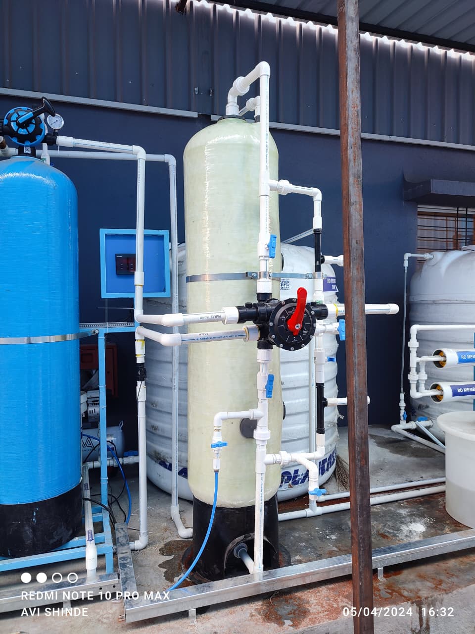 Industrial Mixed Bed Systems (MBDM) detail