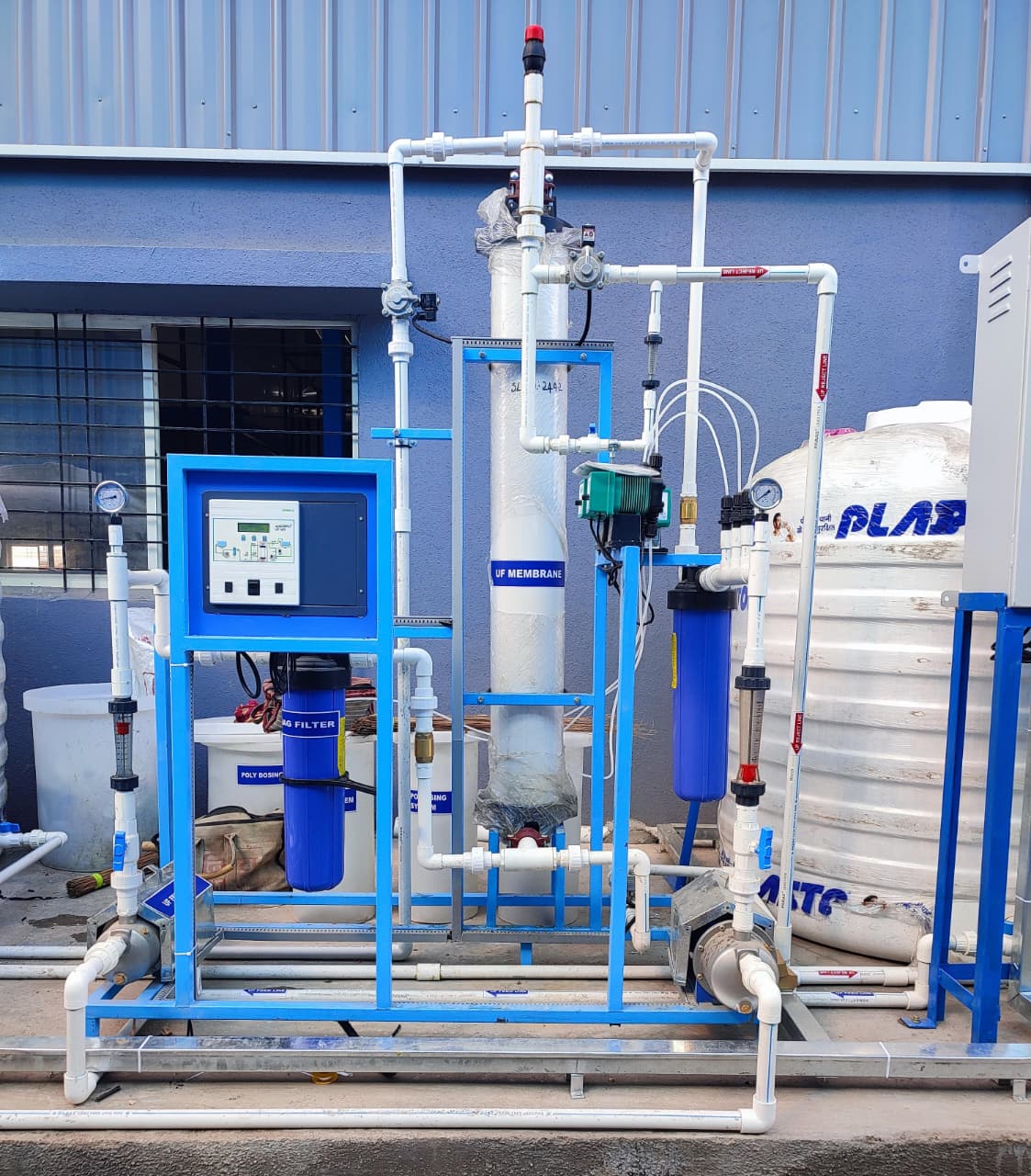 UF Plant Installation